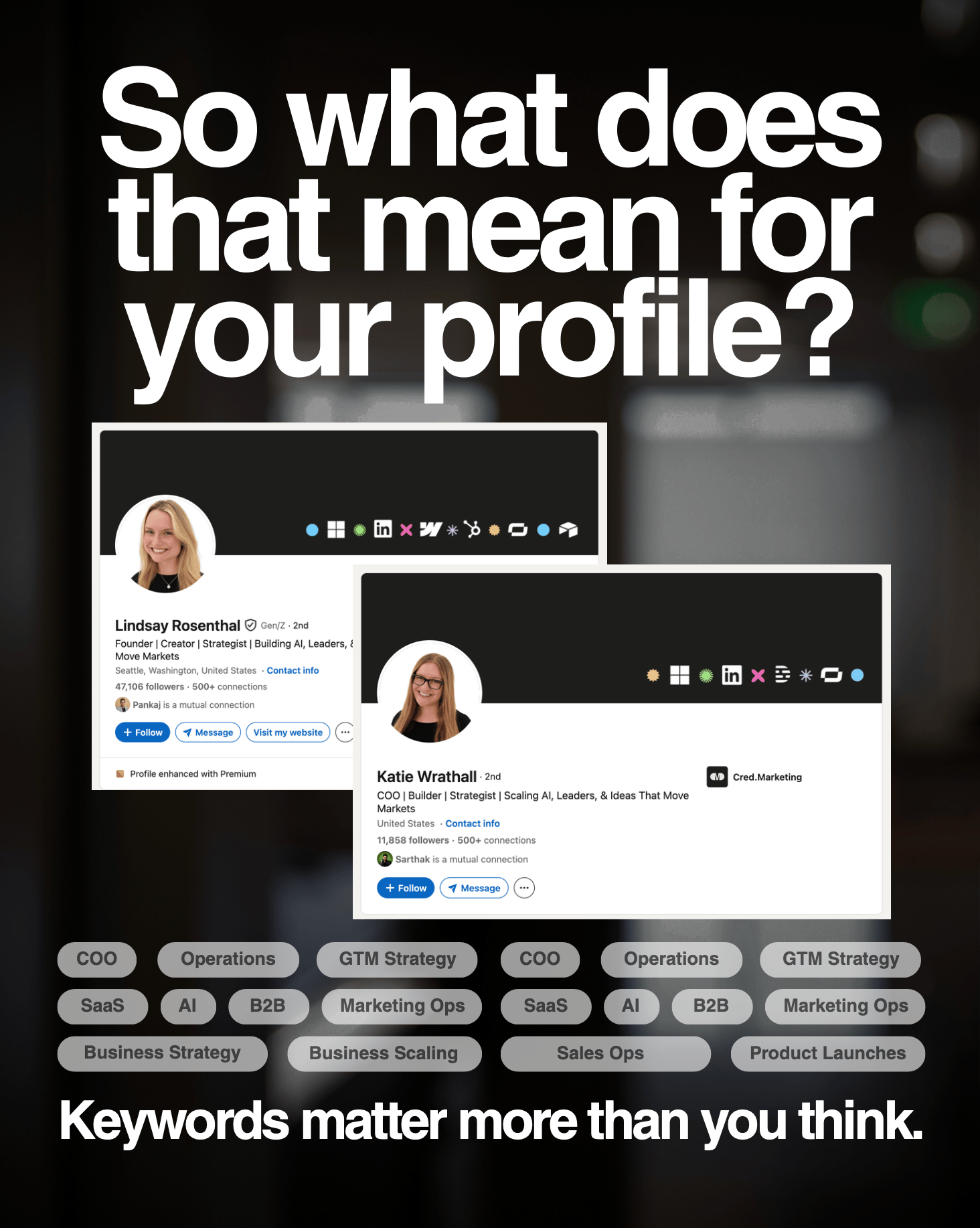 LinkedIn carousel slide edited by Clipfox
