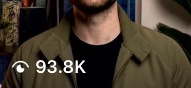 Charlie Hills Instagram Reel with 93.8 thousand views
