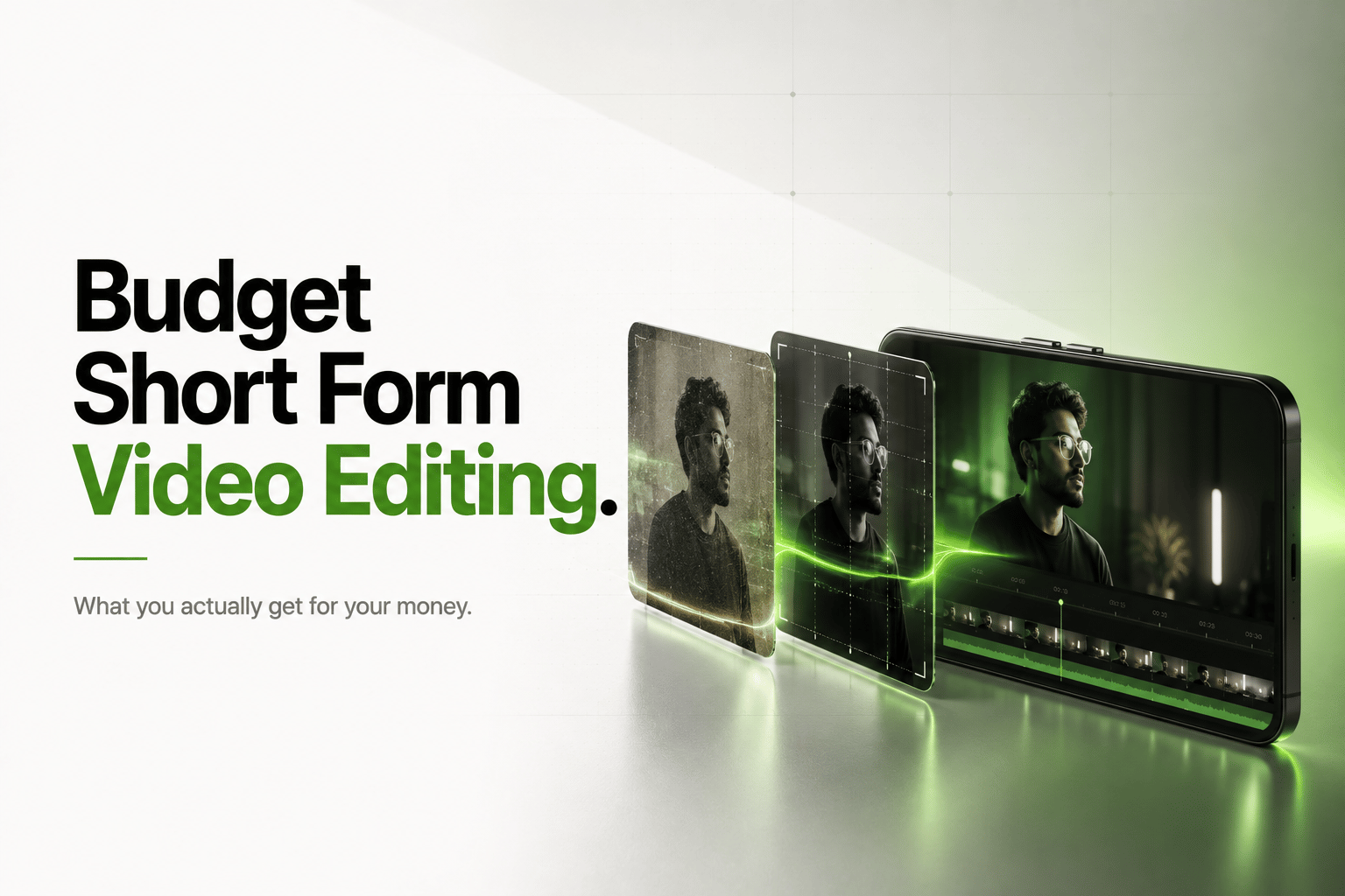 Budget Short Form Video Editing: What You Actually Get at Each Price Point